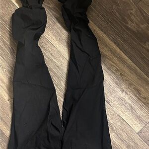 Ended
Red Fox Pants Women small Stretch Ruched Calf Leg Scrunch Bottoms Black